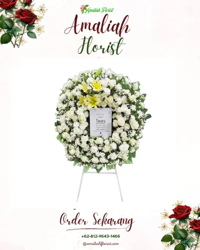 Krans Bunga Duka Cita cihanyir